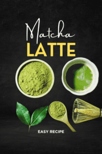matcha latter powder and drink
