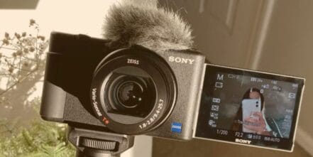 camera showing how to document your experience on social media with glo explore