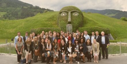 A group of students of Summer australia program